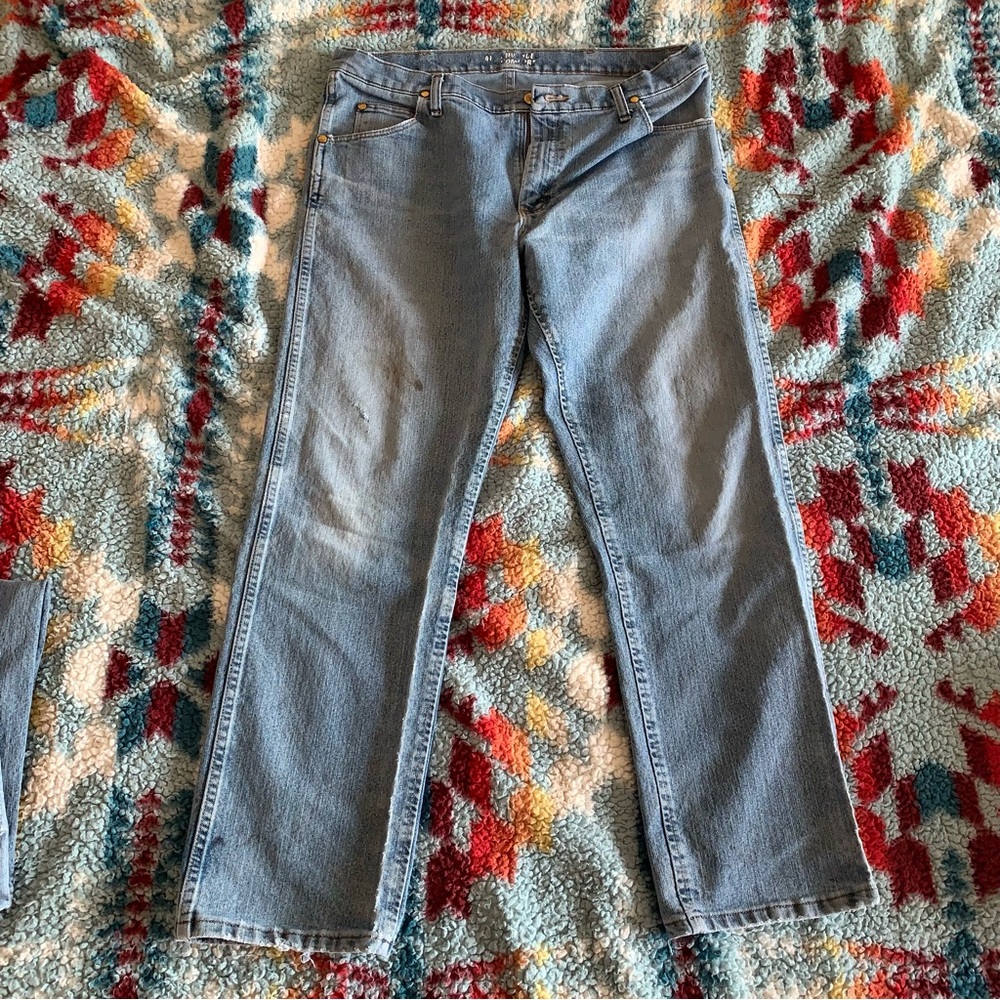 Wrangler 47 Blue Jeans 36x30